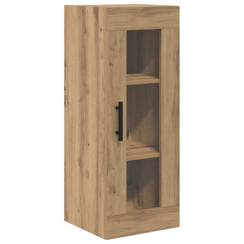 Vitrina-Cristina-1-puerta-con-3-cajones-roble-180x345x34-cm-