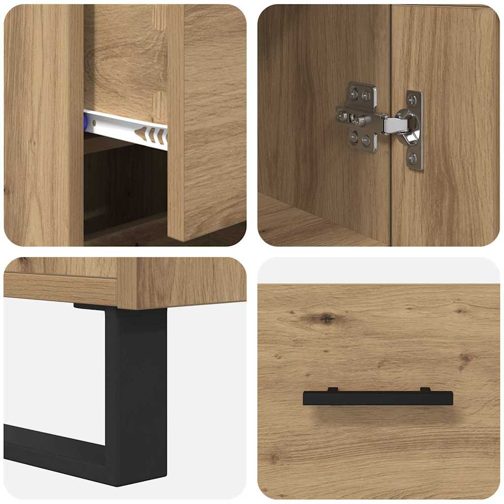Vitrina-Cristina-1-puerta-con-3-cajones-roble-180x345x34-cm-