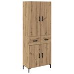 Armario-auxiliar-Sabina-4-puertas-y-2-cajones-roble-180x695x34-cm-
