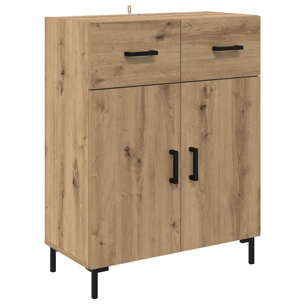 Armario-auxiliar-Sabina-4-puertas-y-2-cajones-roble-180x695x34-cm-