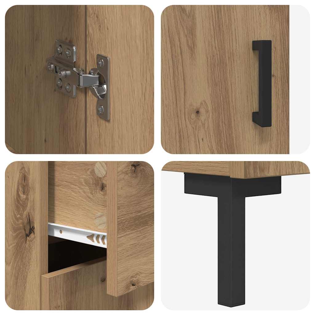 Armario-auxiliar-Sabina-4-puertas-y-2-cajones-roble-180x695x34-cm-