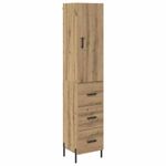 Armario-auxiliar-Stoke-1-puerta-y-3-cajones-roble-180x345x34-cm-