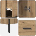 Armario-auxiliar-Stoke-1-puerta-y-3-cajones-roble-180x345x34-cm-