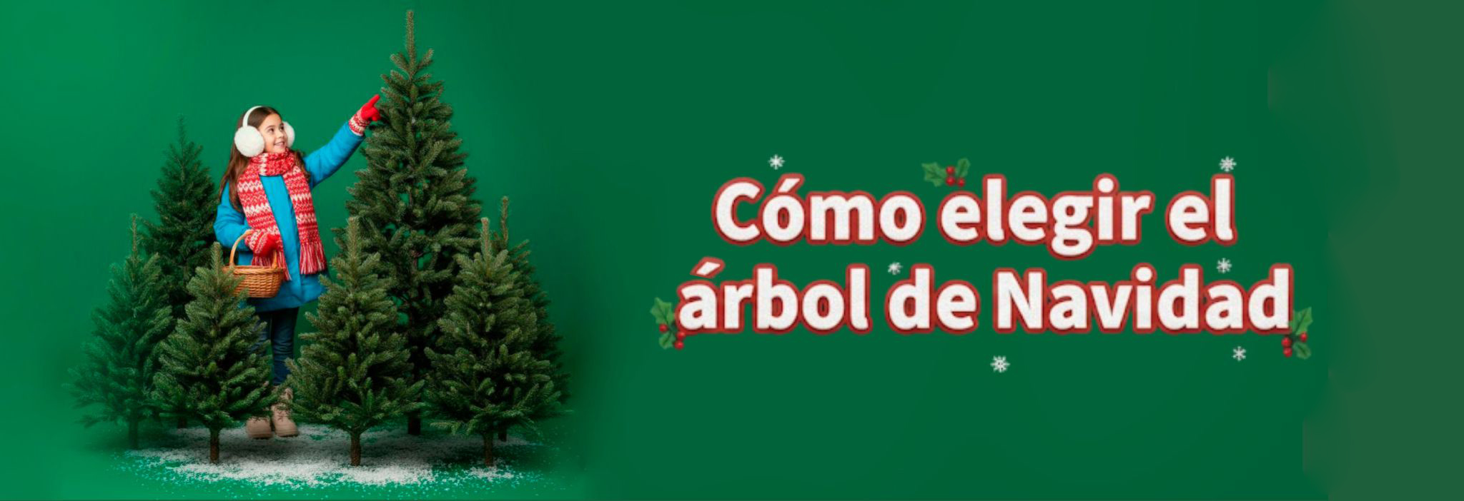 Cómo elegir el árbol de Navidad ideal para tu hogar
