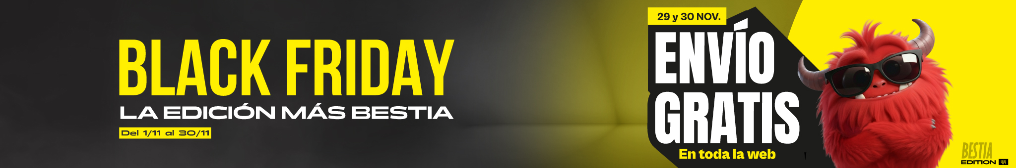 Black Friday  |  Embargosalobestia