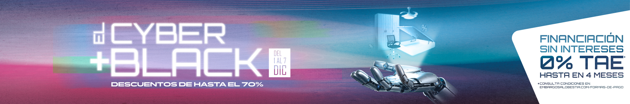 El Cyber + Black  |  Embargosalobestia