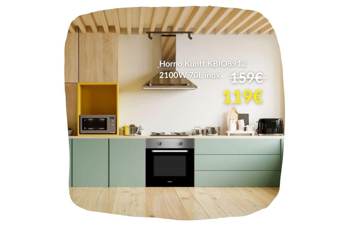 Imagen de un horno Kunft de 70L 