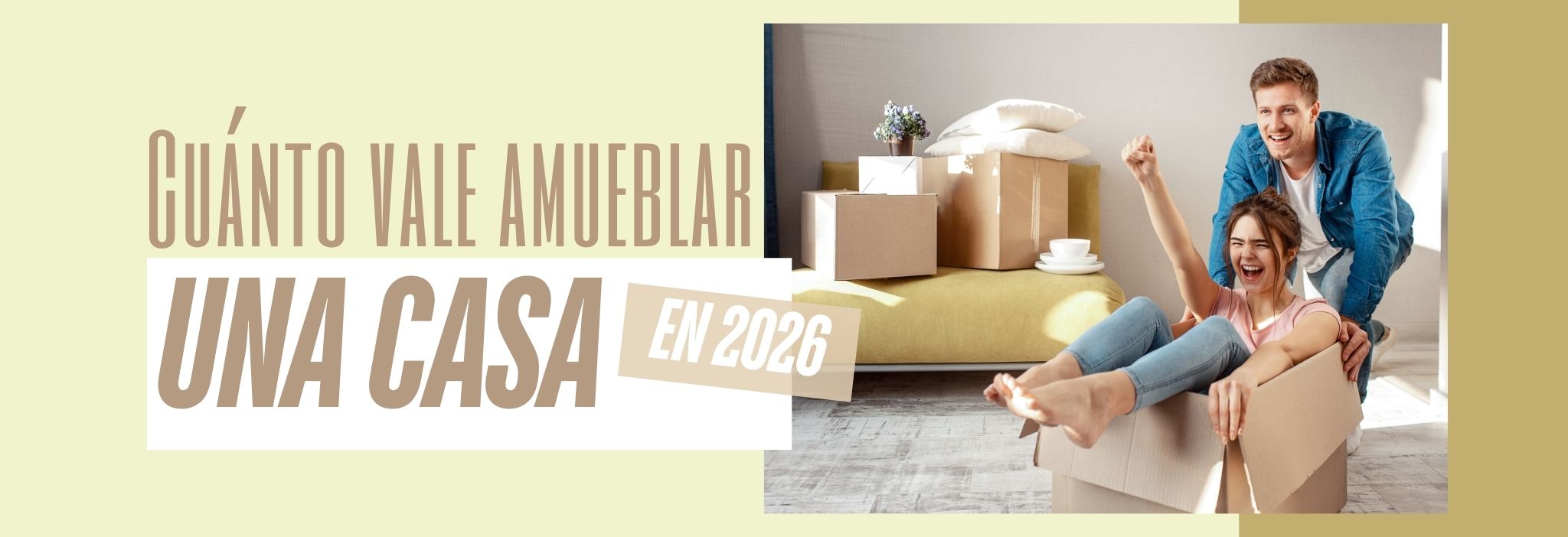 Cuánto vale amueblar una casa en 2026 | Embargosalobestia