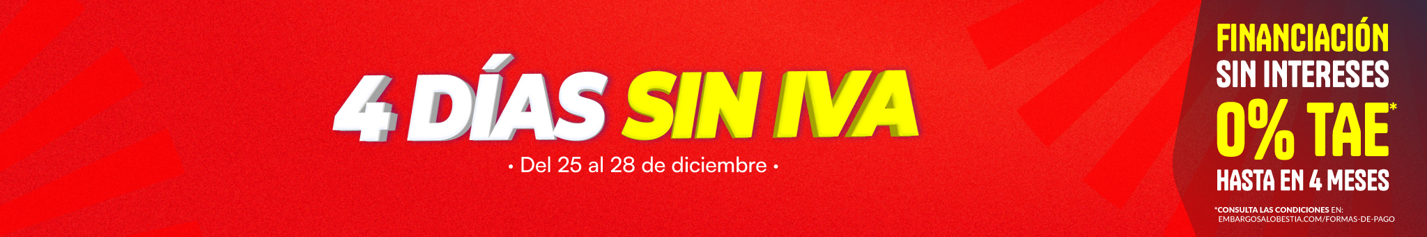 Días Sin Iva |  Embargosalobestia