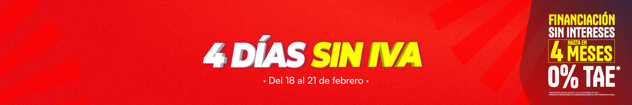 Días Sin Iva  |  Embargosalobestia